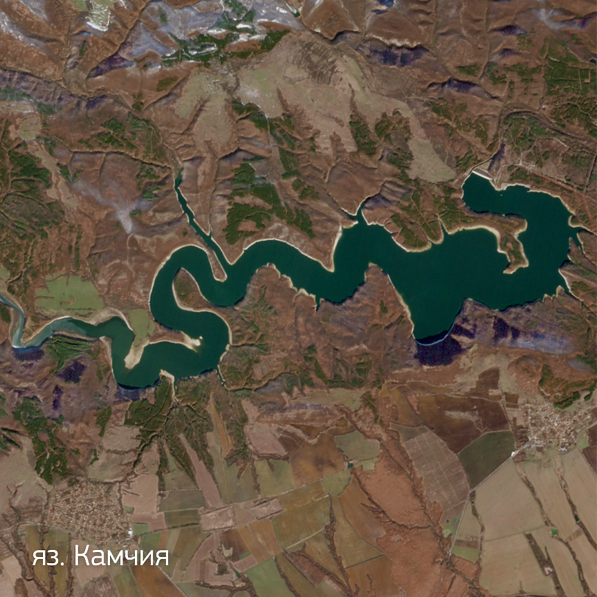 Язовир „Камчия“ е изграден по поречието на р. Луда Камчия в източната част на Стара планина.