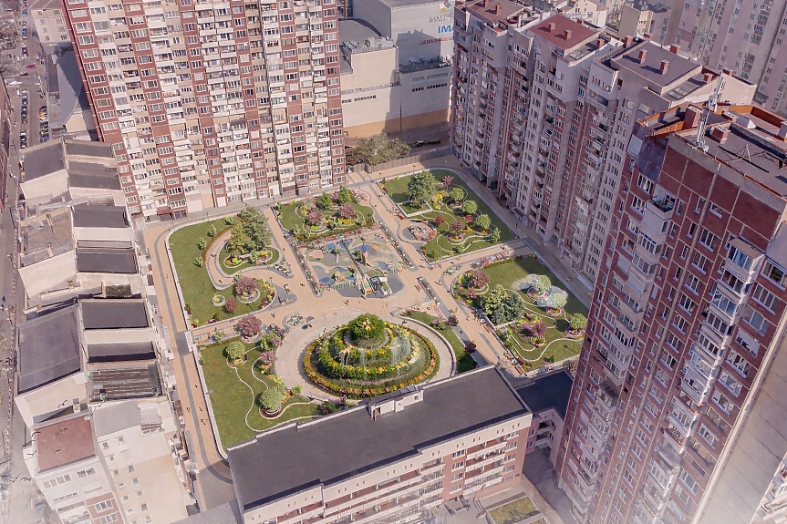 Най-модерното междублоково пространство в София изграждат в Зона Б-5 (снимки)