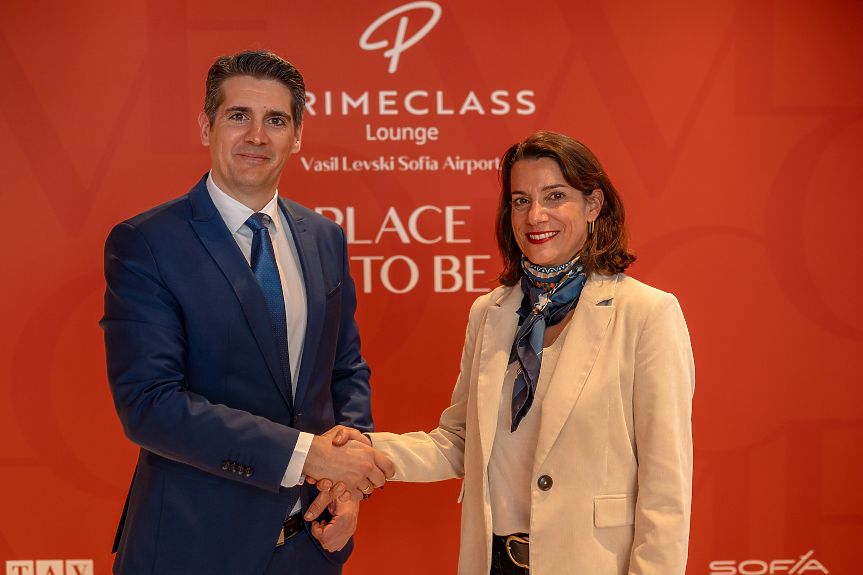 Ново поколение бизнес салон откриха на летището в София; ©SOF Connect