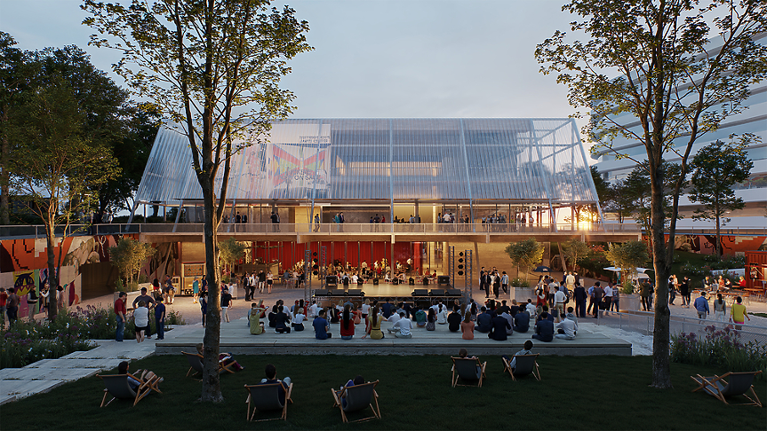 Проектът за Дупката на Тони Начев ЕООД, класиран на второ място от журито; ©Община Бургас