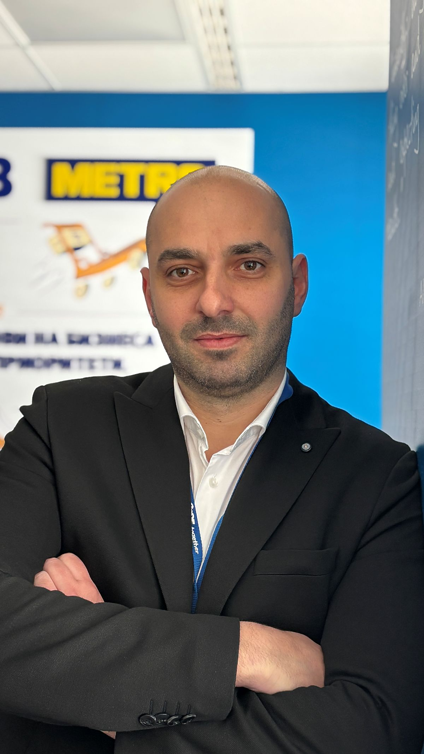 Лазар Лулчев, ръководител сектор „Франчайз“ в МЕТРО България