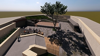 В сцена на открито превръща Пловдив един от подлезите си (снимки)