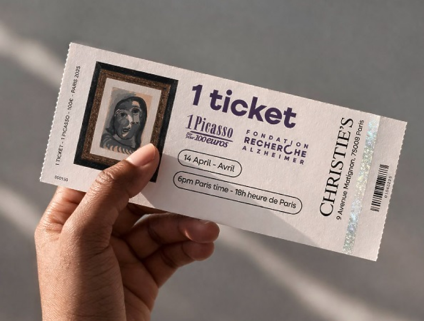 Със €100: Късметлия спечели картина на Пикасо за €1 млн. от томбола 