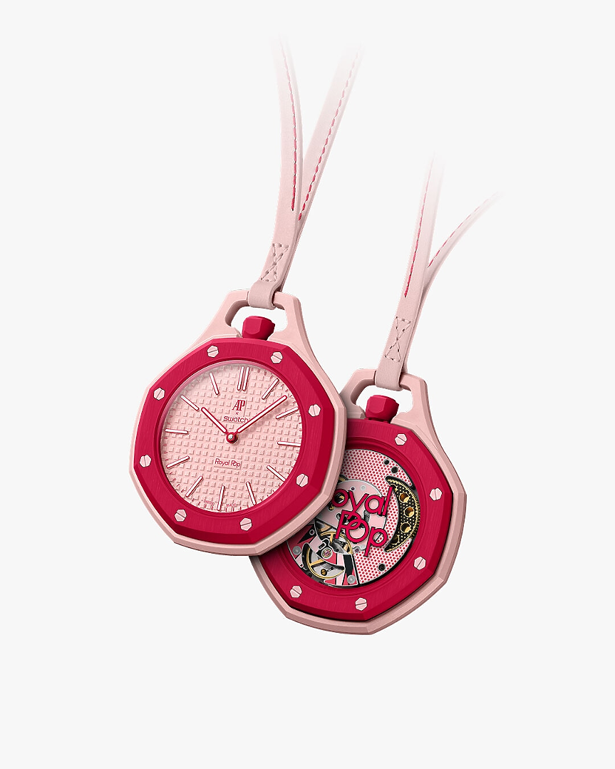Джобен часовник на Swatch и Audemars Piguet (AP)