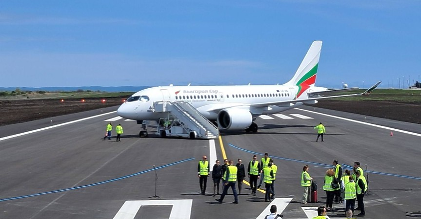 След 170 дни ремонт: Летище Бургас очаква 5% ръст на туристите през лятото
