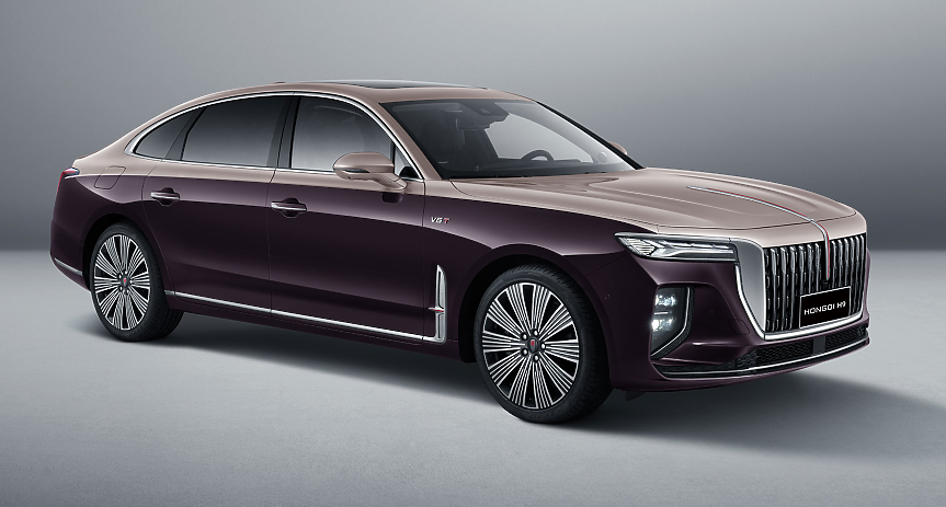 Китайската луксозна автомобилна марка HONGQI стъпи у нас (снимки)