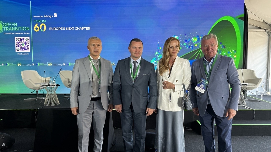 Кметът на Русе Пенчо Милков на шестото издание на Green Transition Forum; ©Община Русе