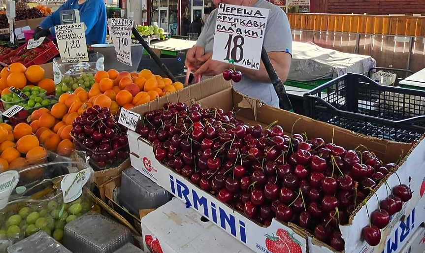 Цената на черешите у нас скочи с космическите 450% за 10 години
