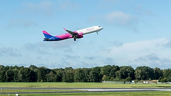 Wizz Air стартира три нови маршрута от България 