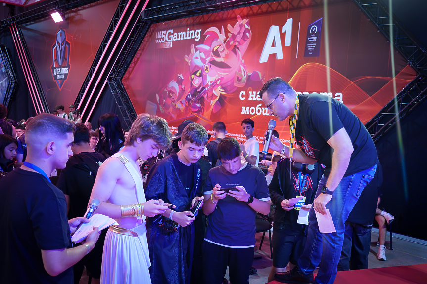 A1 Gaming League отново събра феновете на електронните спортове на Aniventure Comic Con 2026–01