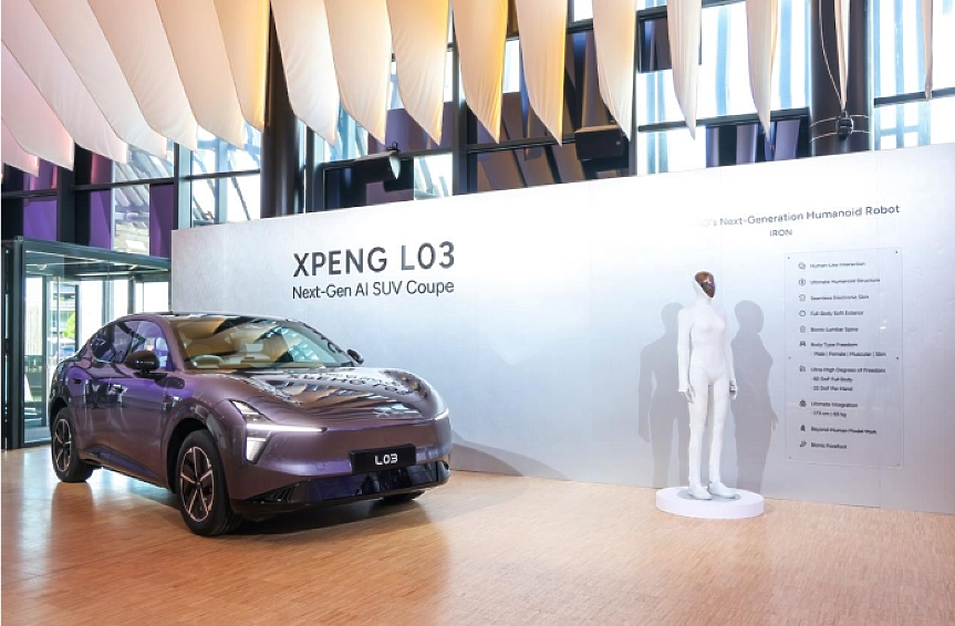 Новият XPENG L03 дебютира едновременно на 65 пазара 