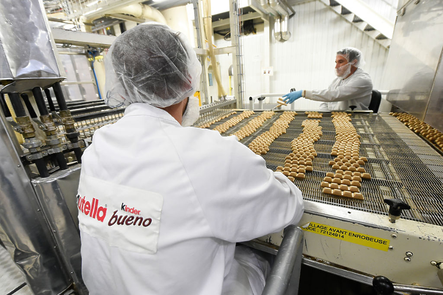 Производителят на Nutella и Kinder отваря нов завод в наша съседка