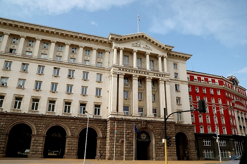 Сградата на Министерски съвет в София; ©Правителствена информационна служба
