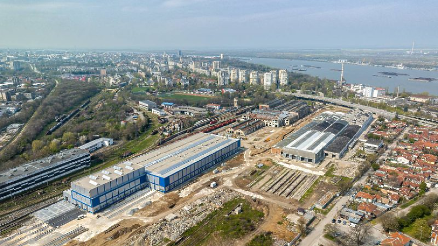 С 60 млн. евро инвестиция: „Булмаркет“ превърна бившия локомотивен завод в Русе в индустриален парк