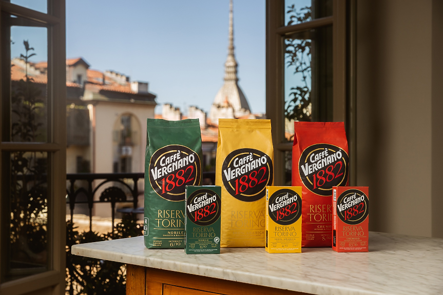 Новата серия Riserva Torino на Caffe Vergnano; ©Caffe Vergnano